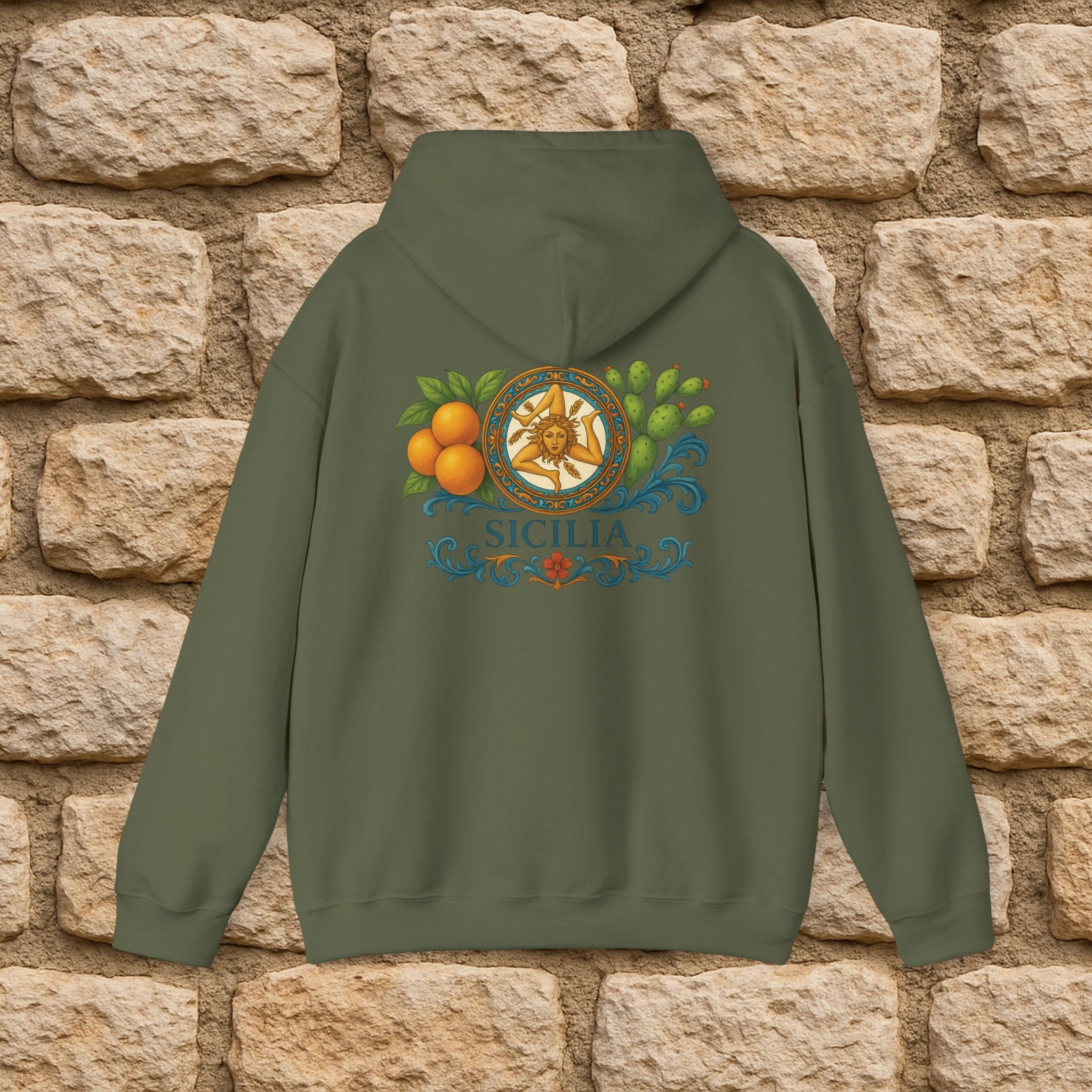 Felpa Sicilia by MALPELO, Eleganza delle radici