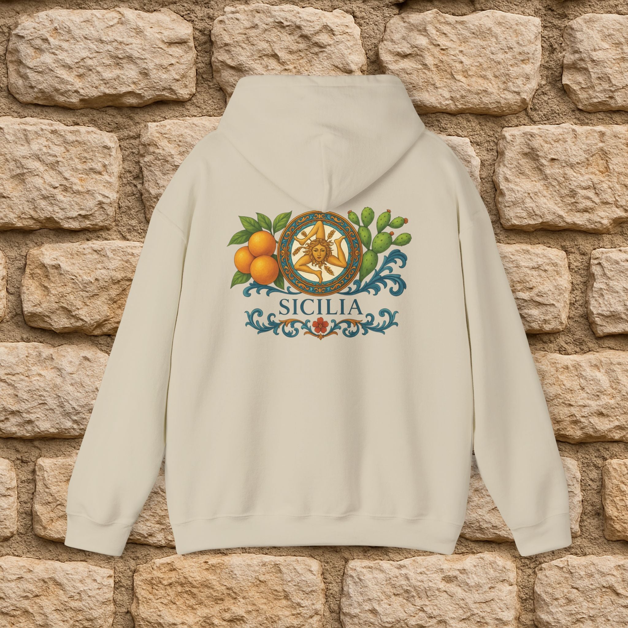 Felpa Sicilia by MALPELO, Eleganza delle radici